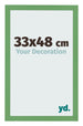 Cornice 33x48 cm Verde MDF Bologna Davanti Dimensione | Yourdecoration.it
