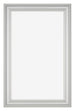 Cornice 33x48cm Argento Opaco MDF Lazio Davanti | Yourdecoration.it