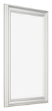 Cornice 33x48cm Bianco Spazzato MDF Lazio Davanti Obliquo | Yourdecoration.it