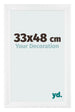 Cornice 33x48cm Bianco Vintage MDF Pisa Davanti Dimensione | Yourdecoration.it