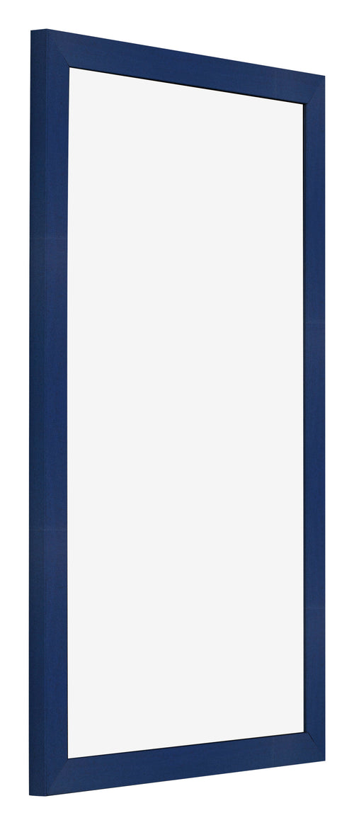Cornice 33x48cm Blu Scuro Spazzato MDF Bologna Davanti Obliquo | Yourdecoration.it