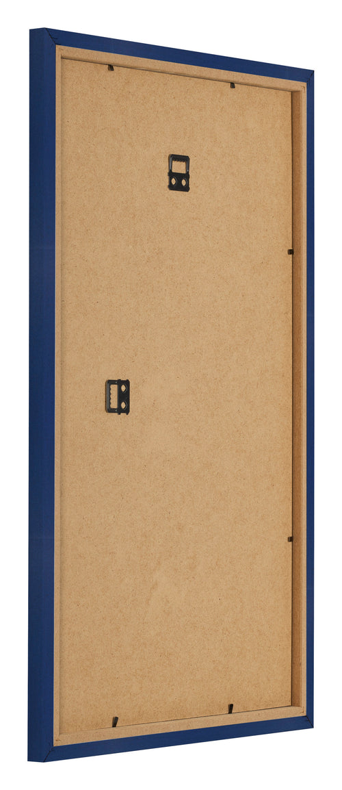 Cornice 33x48cm Blu Scuro Spazzato MDF Bologna Retro Obliquo | Yourdecoration.it