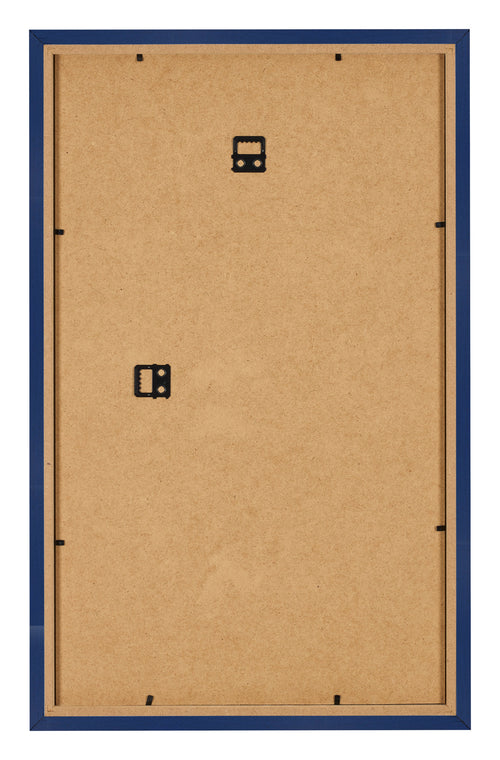 Cornice 33x48cm Blu Scuro Spazzato MDF Bologna Retro | Yourdecoration.it