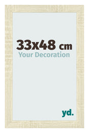 Cornice 33x48cm Rovere MDF Pisa Davanti Dimensione | Yourdecoration.it