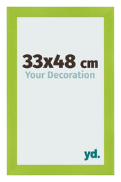 Cornice 33x48cm Verde MDF Pisa Davanti Dimensione | Yourdecoration.it