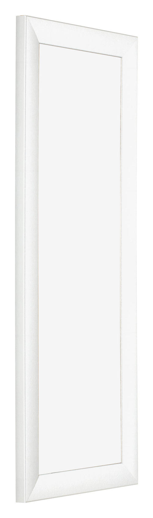 Cornice 33x98cm Bianco Vintage MDF Pisa Davanti Obliquo | Yourdecoration.it