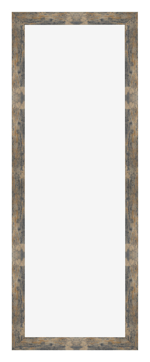 Cornice 33x98cm Blu Oro Fondente MDF Bologna Davanti | Yourdecoration.it