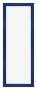 Cornice 33x98cm Blu Scuro Spazzato MDF Bologna Davanti | Yourdecoration.it