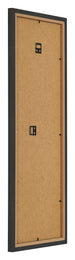 Cornice 33x98cm Grana Di Legno Nero MDF Bologna Retro Obliquo | Yourdecoration.it