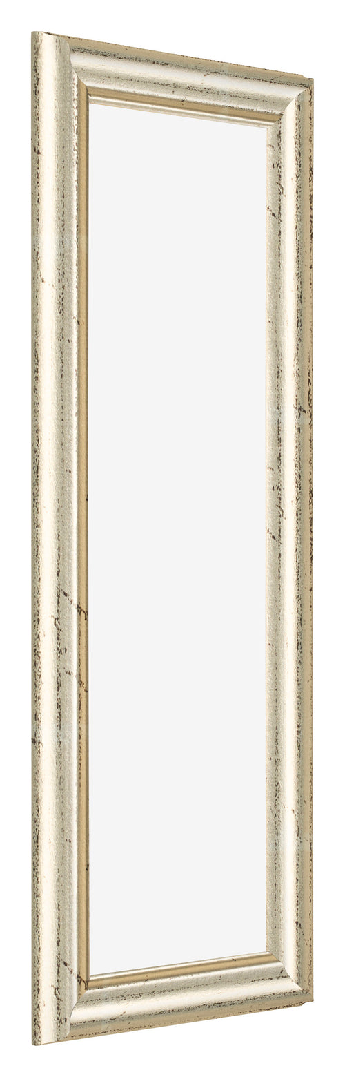 Cornice 33x98cm Lucentezza Metallica MDF Lazio Davanti Obliquo | Yourdecoration.it