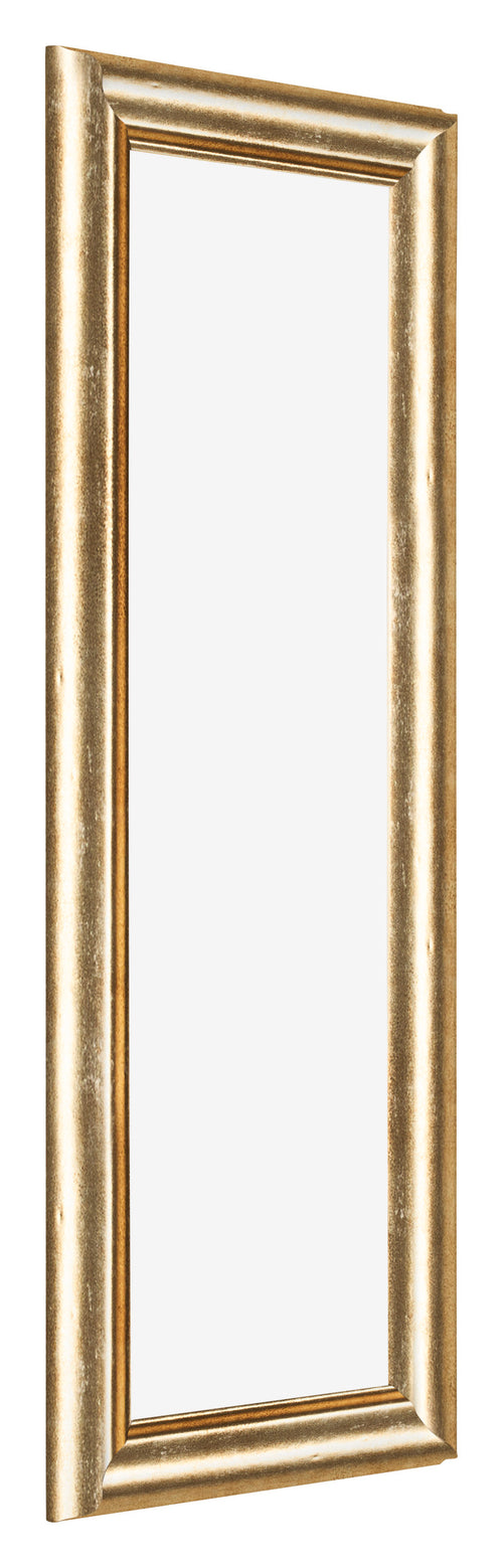 Cornice 33x98cm Oro Antico MDF Lazio Davanti Obliquo | Yourdecoration.it