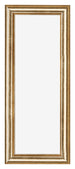 Cornice 33x98cm Oro Antico MDF Lazio Davanti | Yourdecoration.it