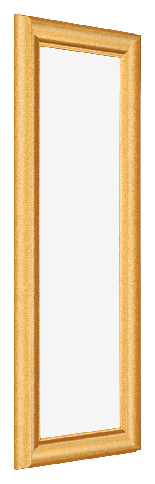 Cornice 33x98cm Oro Opaco MDF Lazio Davanti Obliquo | Yourdecoration.it