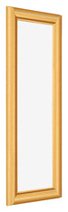 Cornice 33x98cm Oro Opaco MDF Lazio Davanti Obliquo | Yourdecoration.it