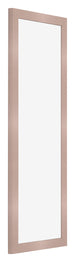 Cornice 33x98cm Rosa Antico MDF Bologna Davanti Obliquo | Yourdecoration.it