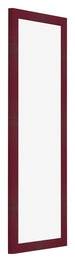 Cornice 33x98cm Vino Rosso Spazzato MDF Bologna Davanti Obliquo | Yourdecoration.it