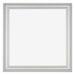 Cornice 35x35cm Argento Opaco MDF Lazio Davanti | Yourdecoration.it