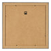 Cornice 35x35cm Nero Argento Lucido MDF Pisa Retro | Yourdecoration.it