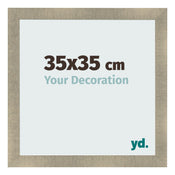 Cornice 35x35cm Oro Vintage MDF Pisa Davanti Dimensione | Yourdecoration.it