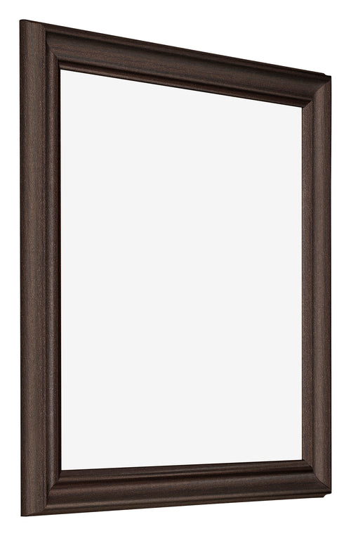 Cornice 35x35cm Quercia Scura MDF Lazio Davanti Obliquo | Yourdecoration.it
