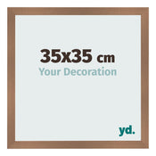 Cornice 35x35cm Rame Decorativo MDF Bologna Davanti Dimensione | Yourdecoration.it