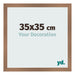Cornice 35x35cm Rame Decorativo MDF Bologna Davanti Dimensione | Yourdecoration.it