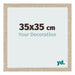 Cornice 35x35cm Rovere MDF Bologna Davanti Dimensione | Yourdecoration.it