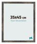 Cornice 35x45 cm Metallo Ossidato MDF Bologna Davanti Dimensione | Yourdecoration.it