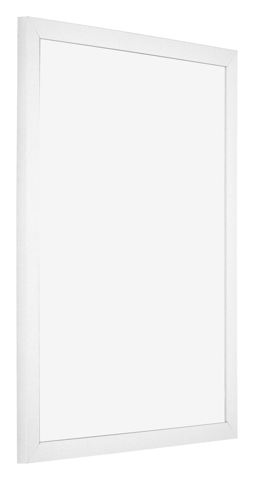 Cornice 35x45cm Bianco Opaco MDF Bologna Davanti Obliquo | Yourdecoration.it