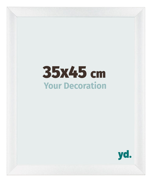Cornice 35x45cm Bianco Vintage MDF Pisa Davanti Dimensione | Yourdecoration.it