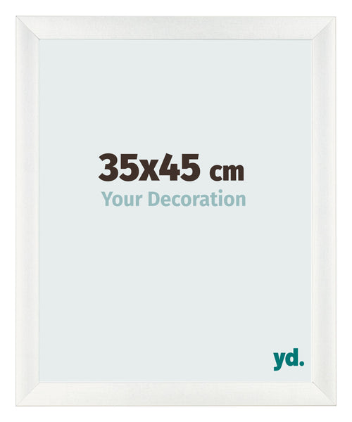 Cornice 35x45cm Bianco Vintage MDF Pisa Davanti Dimensione | Yourdecoration.it
