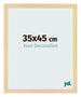 Cornice 35x45cm Faggio Decorativo MDF Bologna Davanti Dimensione | Yourdecoration.it
