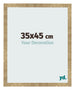 Cornice 35x45cm Oro Antico MDF Bologna Davanti Dimensione | Yourdecoration.it