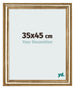 Cornice 35x45cm Oro Antico MDF Lazio Davanti Dimensione | Yourdecoration.it
