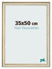 Cornice 35x50cm Lucentezza Metallica MDF Lazio Davanti Dimensione | Yourdecoration.it