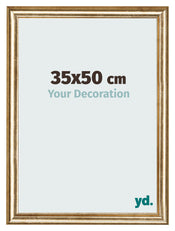 Cornice 35x50cm Oro Antico MDF Lazio Davanti Dimensione | Yourdecoration.it