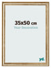 Cornice 35x50cm Oro Antico MDF Lazio Davanti Dimensione | Yourdecoration.it