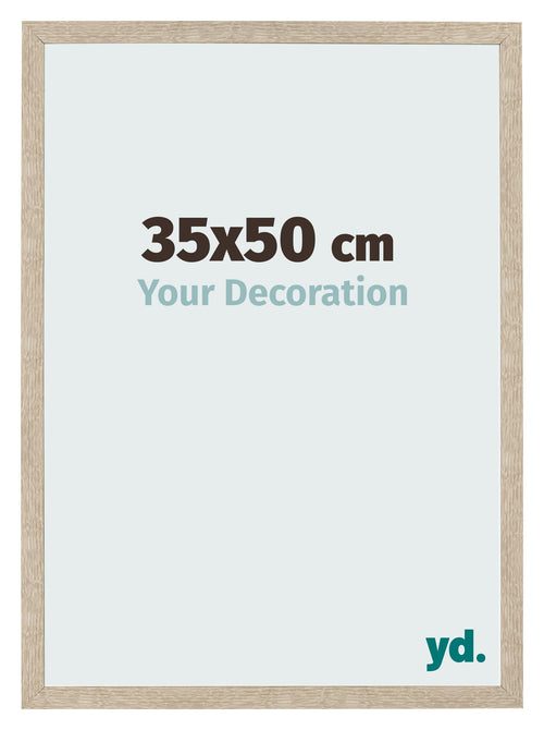 Cornice 35x50cm Rovere MDF Bologna Davanti Dimensione | Yourdecoration.it