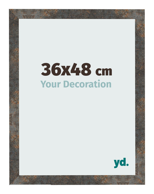 Cornice 36x48 cm Metallo Ossidato MDF Bologna Davanti Dimensione | Yourdecoration.it
