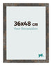 Cornice 36x48 cm Metallo Ossidato MDF Bologna Davanti Dimensione | Yourdecoration.it