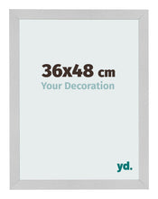 Cornice 36x48cm Acciaio Inox MDF Bologna Davanti Dimensione | Yourdecoration.it