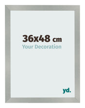 Cornice 36x48cm Alluminio Spazzolato MDF Bologna Davanti Dimensione | Yourdecoration.it
