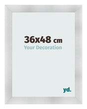 Cornice 36x48cm Alluminio Spazzolato MDF Pisa Davanti Dimensione | Yourdecoration.it