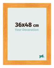 Cornice 36x48cm Arancione MDF Pisa Davanti Dimensione | Yourdecoration.it