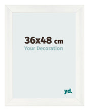 Cornice 36x48cm Bianco Vintage MDF Pisa Davanti Dimensione | Yourdecoration.it