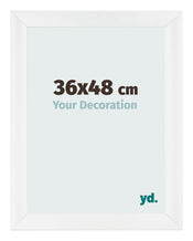 Cornice 36x48cm Bianco Vintage MDF Pisa Davanti Dimensione | Yourdecoration.it