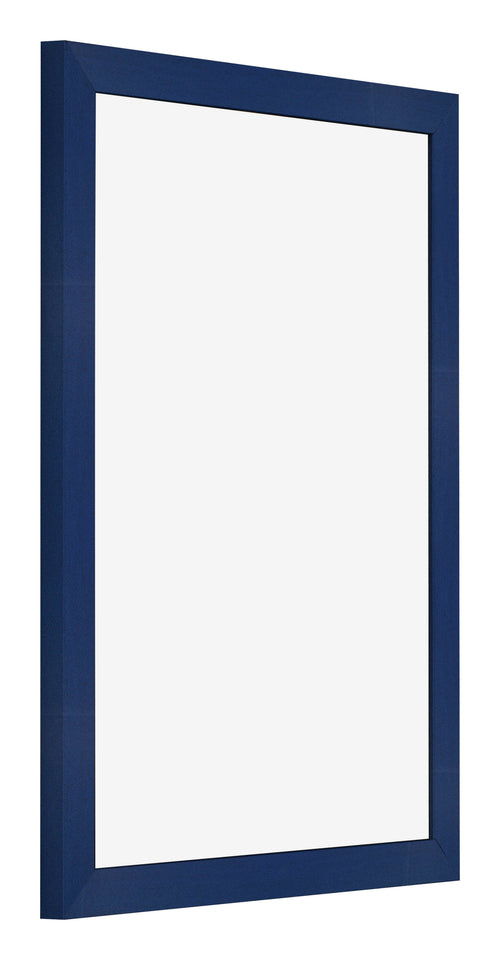 Cornice 36x48cm Blu Scuro Spazzato MDF Bologna Davanti Obliquo | Yourdecoration.it