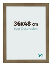 Cornice 36x48cm Bronzo Decorativo MDF Bologna Davanti Dimensione | Yourdecoration.it