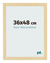 Cornice 36x48cm Faggio Decorativo MDF Bologna Davanti Dimensione | Yourdecoration.it