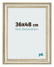 Cornice 36x48cm Lucentezza Metallica MDF Lazio Davanti Dimensione | Yourdecoration.it
